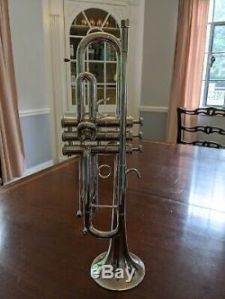 Getzen 900S Eterna Professional Bb Trumpet Vintage 1987 hard case original docs