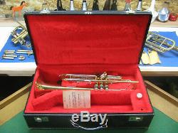 Getzen Capri Trumpet 1969 Refurbished Original Case and Getzen 7C Mouthpiece