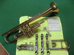 Getzen Capri Trumpet 1969 Refurbished Original Case and Getzen 7C Mouthpiece
