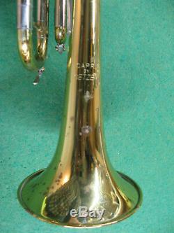 Getzen Capri Trumpet 1969 Refurbished Original Case and Getzen 7C Mouthpiece