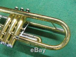 Getzen Capri Trumpet 1969 Refurbished Original Case and Getzen 7C Mouthpiece