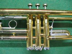 Getzen Capri Trumpet 1969 Refurbished Original Case and Getzen 7C Mouthpiece