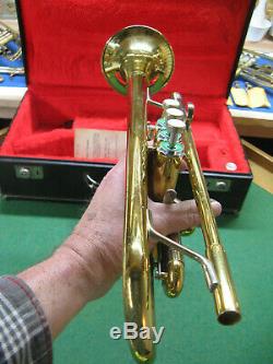 Getzen Capri Trumpet 1969 Refurbished Original Case and Getzen 7C Mouthpiece