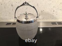 Gibson And Co Belfast Silver Plate Frosted Ice Bucket A Quality C 1925-1935
