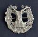Gordon Highlanders Officers 3D Silver Plated Original Cap Badge