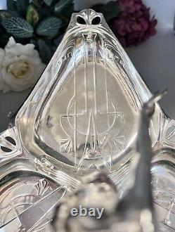 Gorgeous Wmf Geislingin Silver Plated German Figural Centerpiece 1905