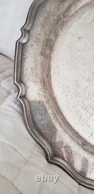 Gorham Original Silver Plate Platter YC 502 Signed Marked 12.5