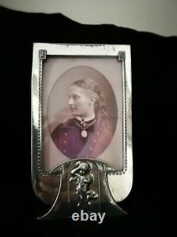 Great Original Art Nouveau, Jugendstil, Wmf Silver Plated Photo Frame