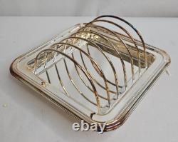 Greggio Silver Plated Toast Rack Small Dish
