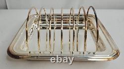 Greggio Silver Plated Toast Rack Small Dish