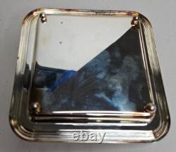 Greggio Silver Plated Toast Rack Small Dish