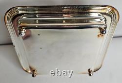 Greggio Silver Plated Toast Rack Small Dish