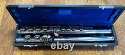 HERNALS S 210 Intermediate Flute Silver Head Japan With original case