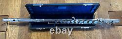 HERNALS S 210 Intermediate Flute Silver Head Japan With original case