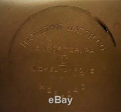 Hamilton 4992B Military 1942 Montgomery 12 hours dial in Original Bakelite Case