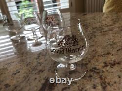 Hermes Paris Horses Head Pin Tray & Grand Marnier Invitation & 4 glasses