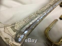 Hn White Silver-tone Trumpet, Excellent Original Condition 159171