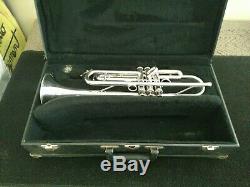 Holton ST 550 MF Silver Plated Step-Up Trumpet with Original Holton Case