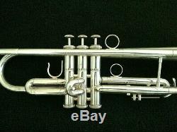 Holton ST 550 MF Silver Plated Step-Up Trumpet with Original Holton Case