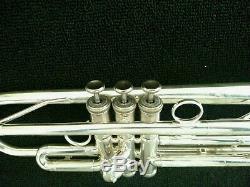 Holton ST 550 MF Silver Plated Step-Up Trumpet with Original Holton Case