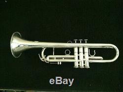 Holton ST 550 MF Silver Plated Step-Up Trumpet with Original Holton Case