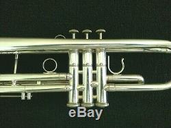 Holton ST 550 MF Silver Plated Step-Up Trumpet with Original Holton Case