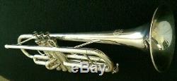 Holton ST 550 MF Silver Plated Step-Up Trumpet with Original Holton Case