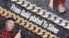 How To Remove Gold Plating From A Gold Plated Silver Miami Cuban Link Chain