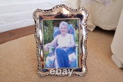 Huge & Extremely Rare Vintage CARRS Silver Photo Frame (5x7) COST £249