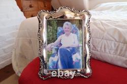 Huge & Extremely Rare Vintage CARRS Silver Photo Frame (5x7) COST £249