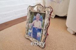Huge & Extremely Rare Vintage CARRS Silver Photo Frame (5x7) COST £249