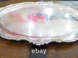 Huge Reed & Barton'Tara Hall Silverplate Serving Tray