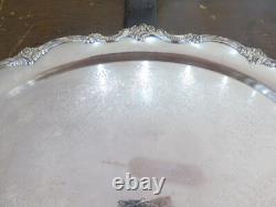 Huge Reed & Barton'Tara Hall Silverplate Serving Tray