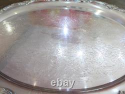 Huge Reed & Barton'Tara Hall Silverplate Serving Tray