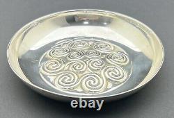 Ilias Lalaounis, Silver. 925, Nut Plate, Greek Waves Pattern, 14 cm / 5.51 Inch