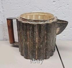 Ilonka Karasz Silver Plate Coffee Pot ORIGINAL Bauhaus Style No Lid