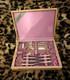 J Fraget SilverPlate Cutlery Set Nierdzewne Henneberg Hefra Art Deco Original Bx