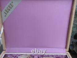 J Fraget SilverPlate Cutlery Set Nierdzewne Henneberg Hefra Art Deco Original Bx