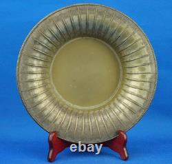 J. Hoffmann Bon bon bowl holder silver-plated brass Viennese secession Deco 1900