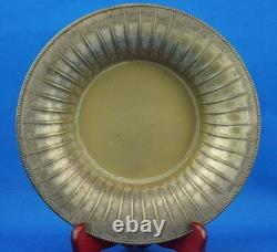 J. Hoffmann Bon bon bowl holder silver-plated brass Viennese secession Deco 1900