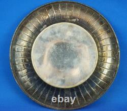 J. Hoffmann Bon bon bowl holder silver-plated brass Viennese secession Deco 1900