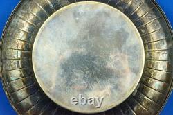 J. Hoffmann Bon bon bowl holder silver-plated brass Viennese secession Deco 1900