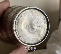 Jama Masjid Deli mosque Antique Silver Plated Brass Engraved Mughal Lassi Jahan