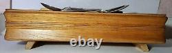 James Ryals Silver Plated Resin Faux Bone Canteen Of Cutlery In Retro Teak Case
