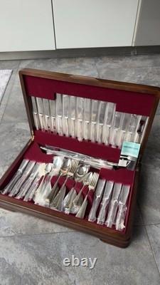 James Ryals Vintage Silver and Silver-plated Tableware Set In Original Box