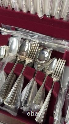 James Ryals Vintage Silver and Silver-plated Tableware Set In Original Box