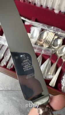 James Ryals Vintage Silver and Silver-plated Tableware Set In Original Box