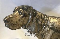 Jennings Brothers Irish Setter. Silver plated sculpture JB2591. Very nice