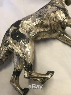 Jennings Brothers Irish Setter. Silver plated sculpture JB2591. Very nice