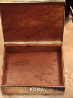 Jewelry Box Silver Plated Grandfather's Joy SILVER SILBER